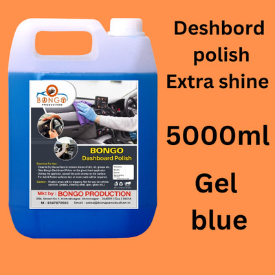 bongoproduction Paste Car Polish for Dashboard, Leather, Bumper, Tyres(5000 ml)