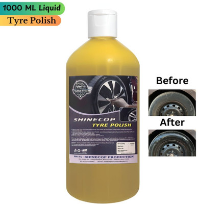 Shinecop Liquid Car Polish for Tyres(1000 ml)