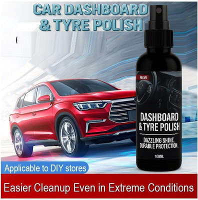 Elite Care Liquid Car Polish for Dashboard, Tyres(100 ml, Pack of 1)