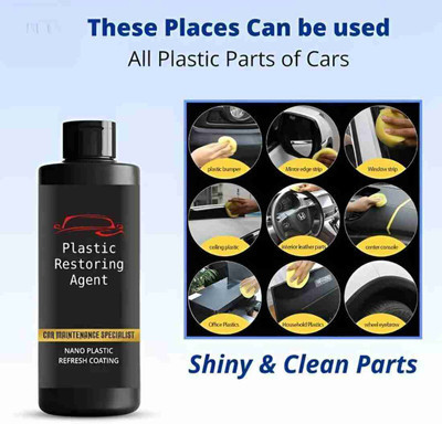 BUBBLEX Liquid Car Polish for Dashboard, Bumper(100 ml, Pack of 1)