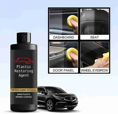 BUBBLEX Liquid Car Polish for Dashboard, Bumper, Leather, Exterior(100 ml, Pack of 1)