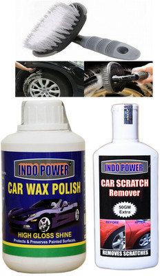 INDOPOWER Liquid Car Polish for Dashboard(450 ml, Pack of 3)