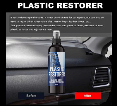 ToughTrim Liquid Car Polish for Bumper, Exterior, Dashboard(100 ml, Pack of 1)