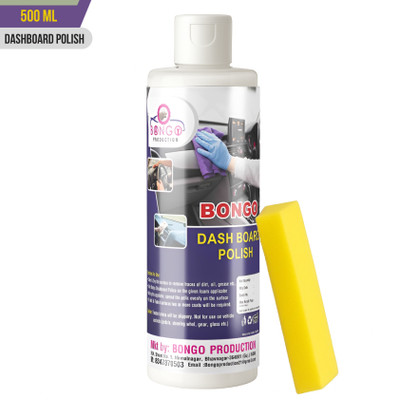 bongoproduction Paste Car Polish for Dashboard, Leather(500 ml)