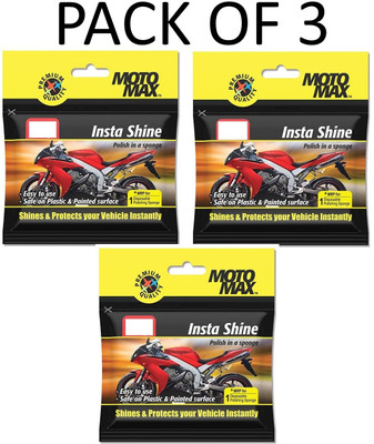 Pidilite Paste Car Polish for Exterior, Bumper, Dashboard, Metal Parts, Tyres, Headlight, Chrome Accent(3 ml, Pack of 3)