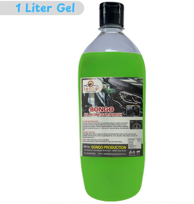 bongoproduction Paste Car Polish for Tyres, Leather, Bumper, Chrome Accent, Metal Parts(1000 ml)