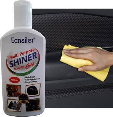 Ecnailer Paste Car Polish for Bumper, Chrome Accent, Dashboard, Exterior, Headlight, Leather, Metal Parts, Tyres(100 g, Pack of 1)