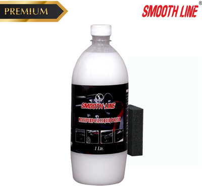 Smooth line Liquid Car Polish for Dashboard, Bumper, Tyres(1000 ml)