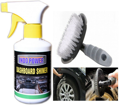 INDOPOWER Liquid Car Polish for Dashboard(250 ml, Pack of 2)