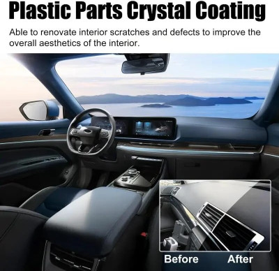 Druidstone Liquid Car Polish for Bumper, Chrome Accent, Dashboard, Tyres(30 ml, Pack of 1)