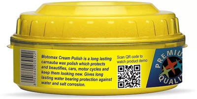 Motomax Paste Car Polish for Exterior, Metal Parts(230 g)