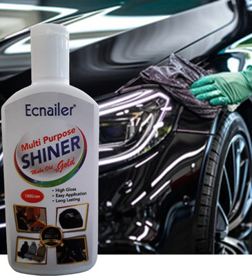 Ecnailer Paste Car Polish for Bumper, Chrome Accent, Dashboard, Exterior, Headlight, Leather, Metal Parts, Tyres(100 g, Pack of 1)