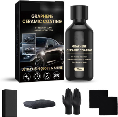 GoCLICK Liquid Car Polish for Metal Parts, Dashboard, Bumper, Headlight, Exterior(70 ml, Pack of 1)