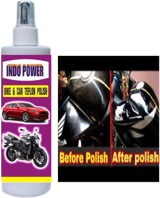 INDOPOWER Liquid Car Polish for Dashboard(200 ml, Pack of 1)