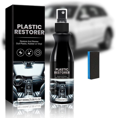 KVVTRADES Liquid Car Polish for Dashboard, Bumper, Tyres(100 ml, Pack of 1)