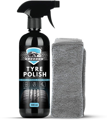 Groommm Liquid Car Polish for Tyres(500 ml, Pack of 1)