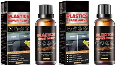 HoliCare Liquid Car Polish for Dashboard, Exterior, Bumper(50 ml, Pack of 2)