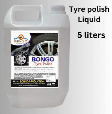 bongoproduction Liquid Car Polish for Tyres(5000 ml)