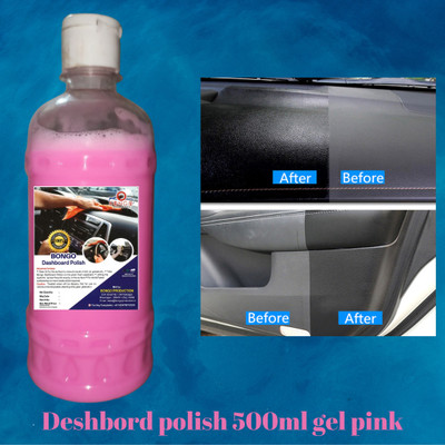 bongoproduction Paste Car Polish for Bumper, Dashboard, Leather, Tyres(500 ml)