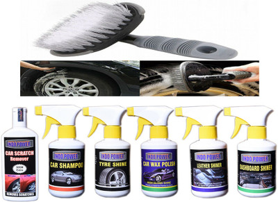 INDOPOWER Liquid Car Polish for Dashboard(1350 ml, Pack of 7)