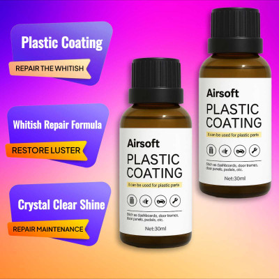 AirSoft Liquid Car Polish for Dashboard(30 ml, Pack of 2)
