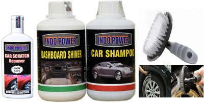 INDOPOWER Liquid Car Polish for Dashboard(500 ml, Pack of 3)