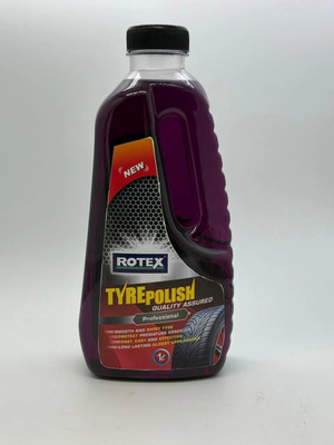 Rotex Liquid Car Polish for Tyres, Bumper(1 L, Pack of 1)