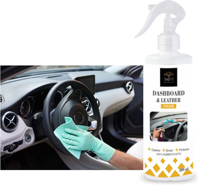 SAPI'S Paste Car Polish for Bumper, Chrome Accent, Dashboard, Exterior, Headlight, Leather, Metal Parts, Tyres(200 ml, Pack of 1)