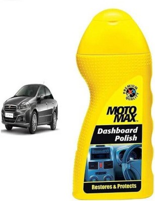 Motomax Liquid Car Polish for Leather, Dashboard(100 ml)