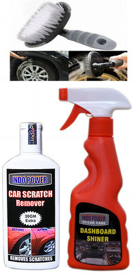 INDOPOWER Liquid Car Polish for Dashboard(350 ml, Pack of 3)