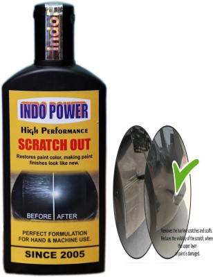 INDOPOWER SCRATCH OUT ( High Performance) 100ml. Car Washing Liquid(100 ml)
