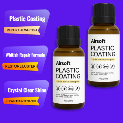 AirSoft Liquid Car Polish for Dashboard(30 ml, Pack of 2)