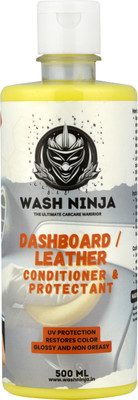 WASHNINJA Liquid Car Polish for Dashboard, Leather(500 ml, Pack of 1)