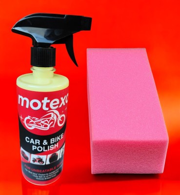 MOTEXO Liquid Car Polish for Dashboard, Bumper, Chrome Accent, Exterior, Leather, Metal Parts, Tyres(500 ml, Pack of 1)