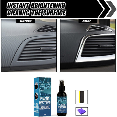 PROSWIN Liquid Car Polish for Dashboard, Chrome Accent(100 ml, Pack of 1)