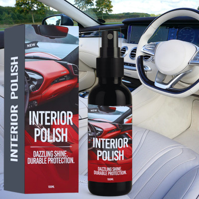 PoliTech Liquid Car Polish for Dashboard, Leather(100 ml, Pack of 1)