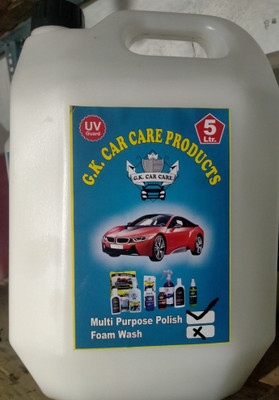 GK carcare products Paste Car Polish for Dashboard, Exterior, Tyres, Bumper(5 L, Pack of 2)