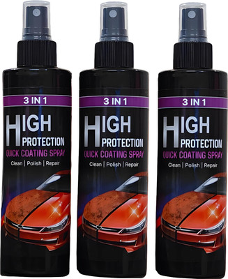RBGIIT Liquid Car Polish for Exterior(200 ml, Pack of 3)