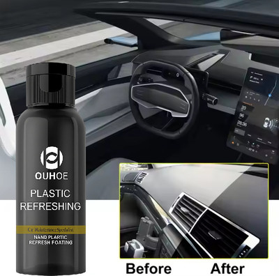 OUHOE Liquid Car Polish for Dashboard(30 ml, Pack of 1)