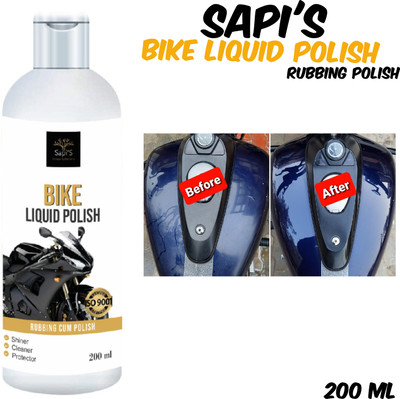 SAPI'S Paste Car Polish for Dashboard, Metal Parts(200 ml, Pack of 1)