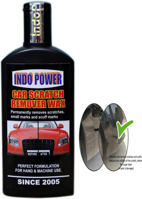 INDOPOWER CAR SCRATCH REMOVER WAX 100ml. Car Washing Liquid(100 ml)