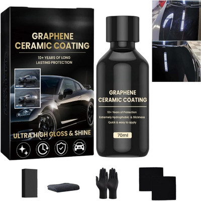 Crystlshine Liquid Car Polish for Exterior(70 ml, Pack of 1)