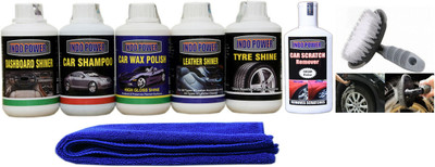 INDOPOWER Liquid Car Polish for Dashboard(1450 ml, Pack of 8)