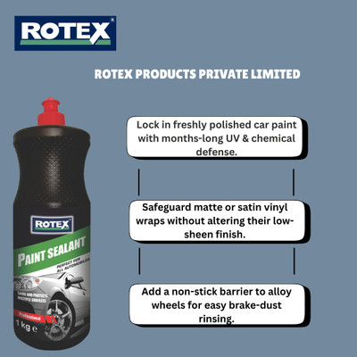 Rotex Liquid Car Polish for Metal Parts(1 L)