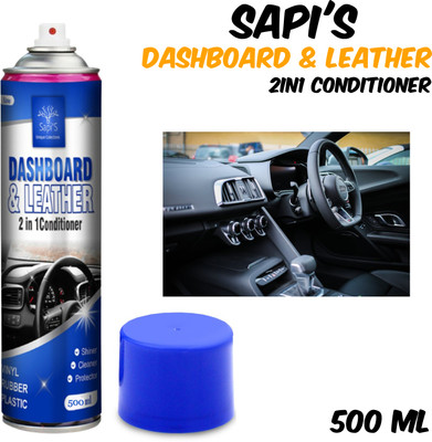 SAPI'S Dashboard & Leather Dashboard and Leather 2in1 conditioner Spray Vehicle Interior Cleaner(501 ml)