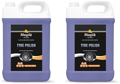 Maple Liquid Car Polish for Tyres(50 ml, Pack of 2)