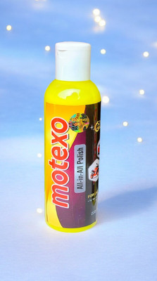 MOTEXO Liquid Car Polish for Metal Parts, Chrome Accent, Bumper, Windscreen, Tyres, Metal Parts, Leather(200 ml, Pack of 1)