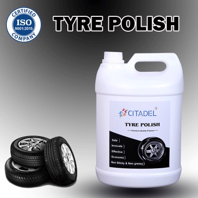 Citadel Liquid Car Polish for Tyres(5 L, Pack of 1)