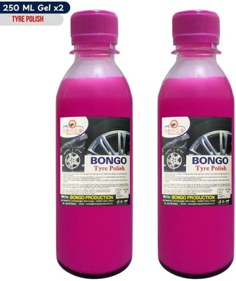 bongoproduction Paste Car Polish for Tyres(500 ml)