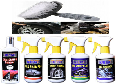 INDOPOWER Liquid Car Polish for Dashboard(1100 ml, Pack of 6)